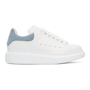 Alexander Mcqueen Oversized Sneaker in Spring blue/White